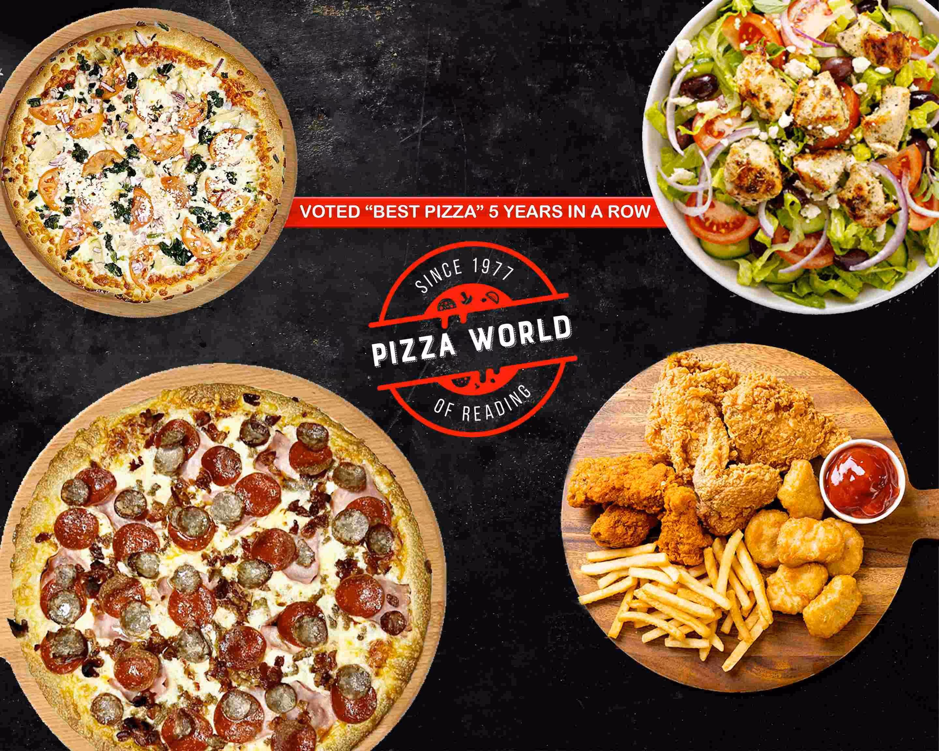 What are the best pizza restaurants in reading?