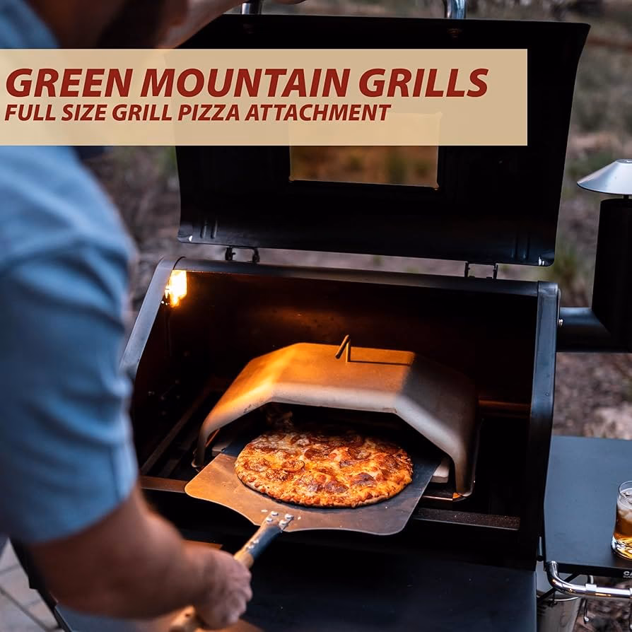 Can a GMG pellet grill be used as a pizza oven?