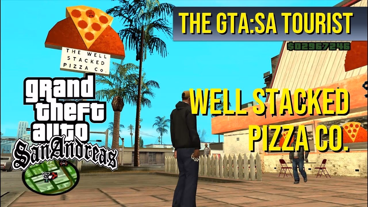 What is well stacked pizza in Grand Theft Auto?