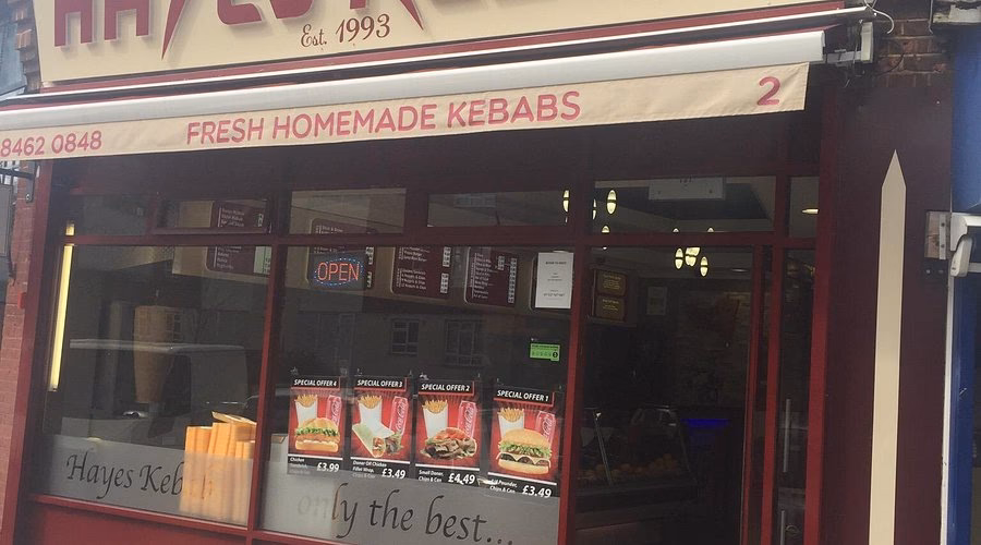 Where can I buy a kebab at 614 Uxbridge Road?