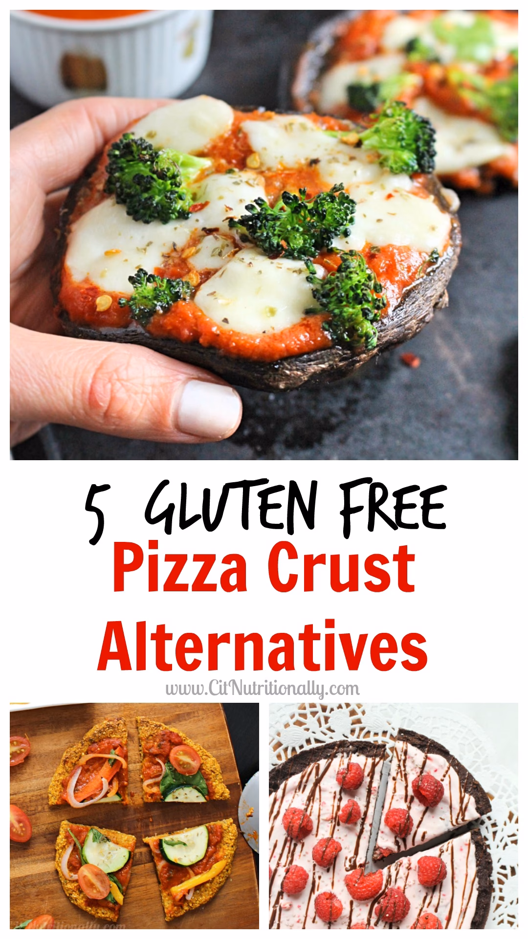 Are there gluten free alternatives to pizza crust?