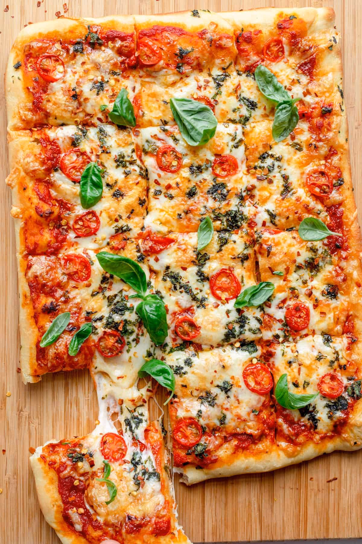 How do you bake a pizza dough?