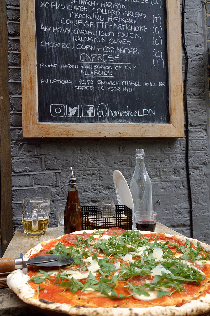 Does HomeSlice have a pizza oven?
