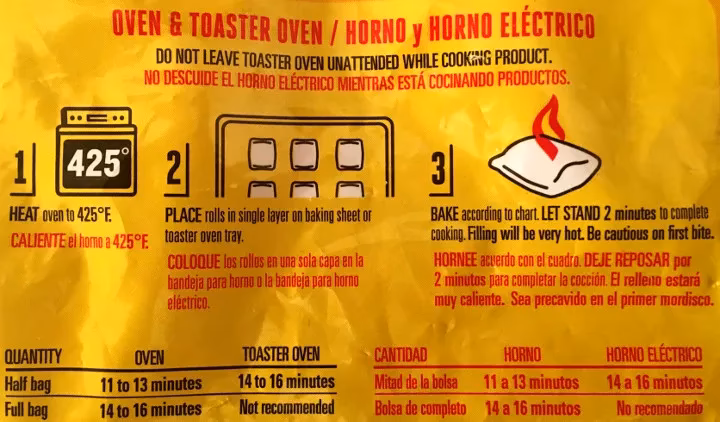 Can you cook Pizza Rolls at a different temperature?