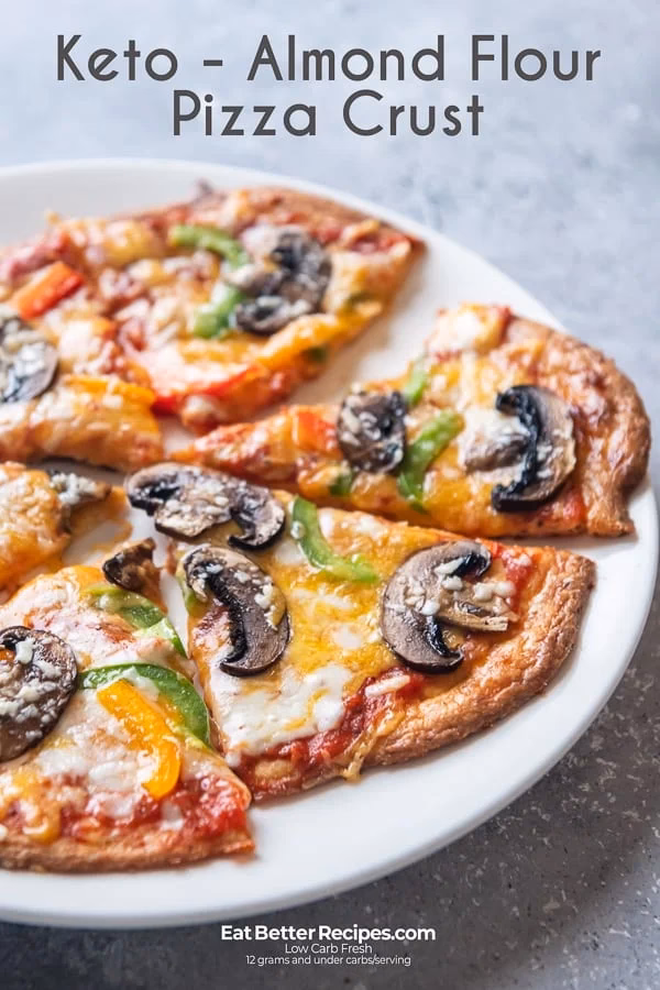 How many carbs are in almond flour pizza crust?