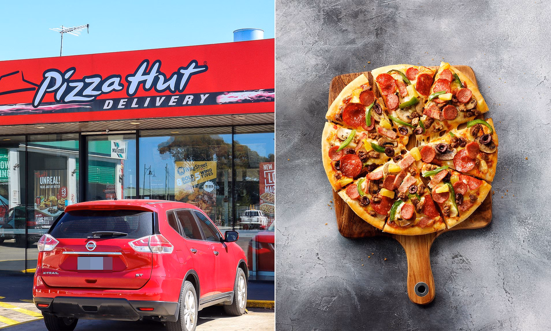 How many Pizza Hut locations are there in New South Wales?