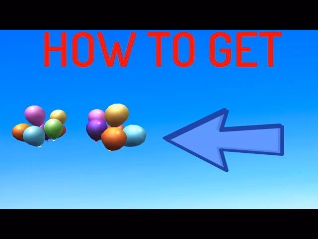 How do you get balloon pauldrons on Roblox?