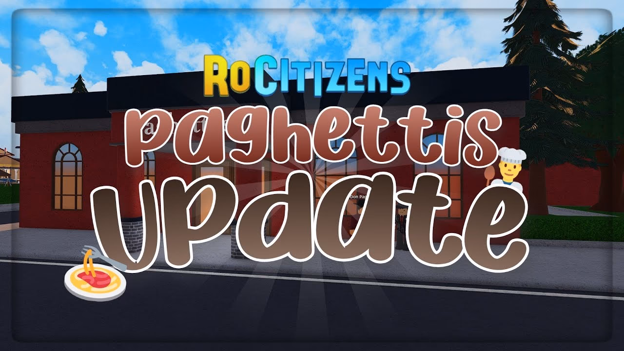 Is pizza a food item in rocitizens?