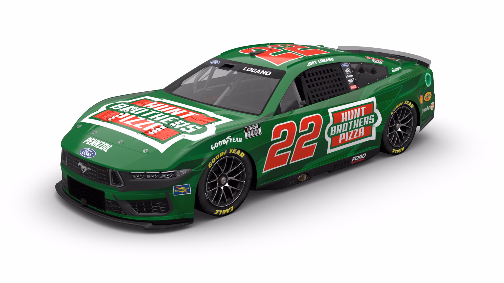 Where can you find Hunt Brothers Pizza?