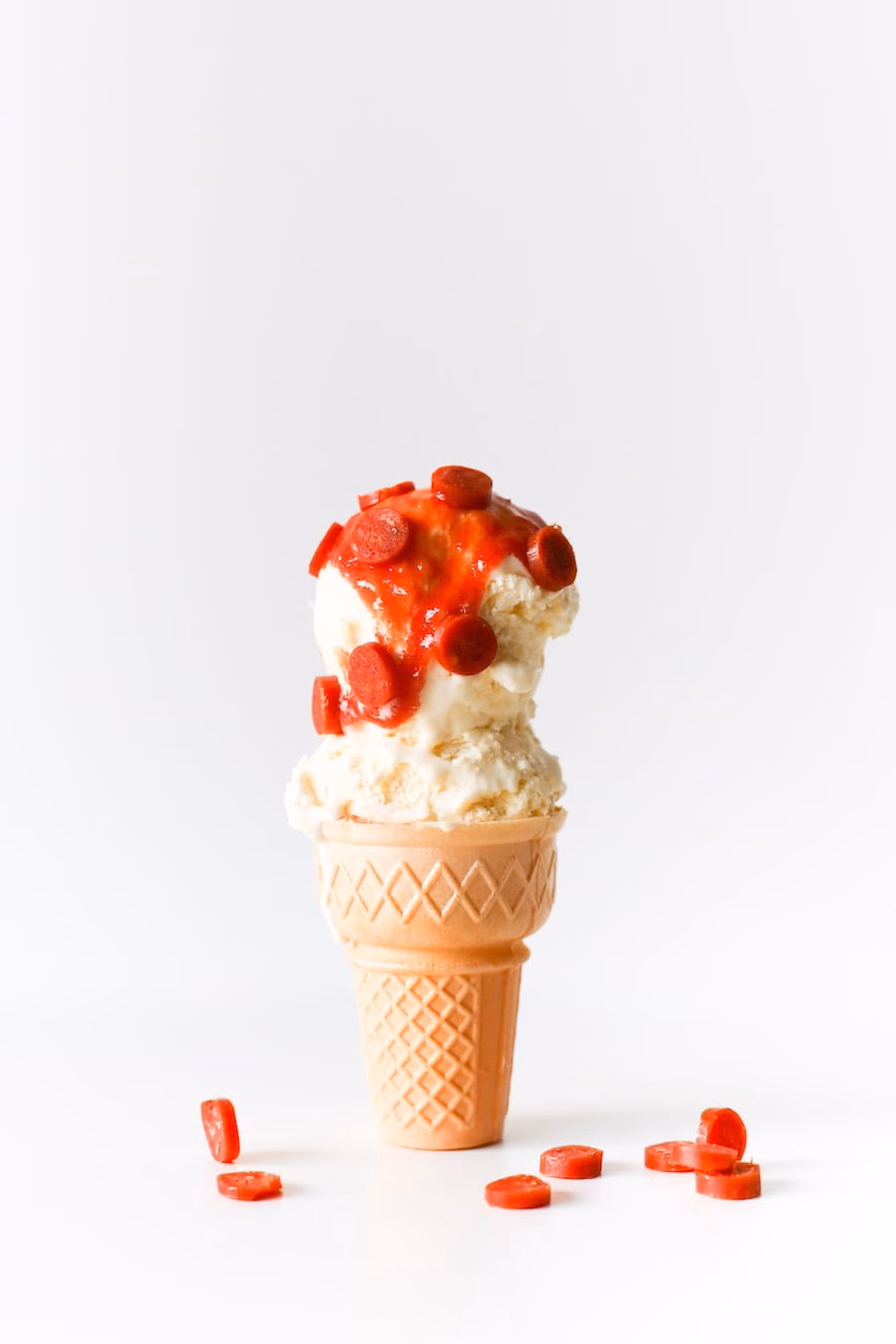Are pizza and ice cream the same thing?