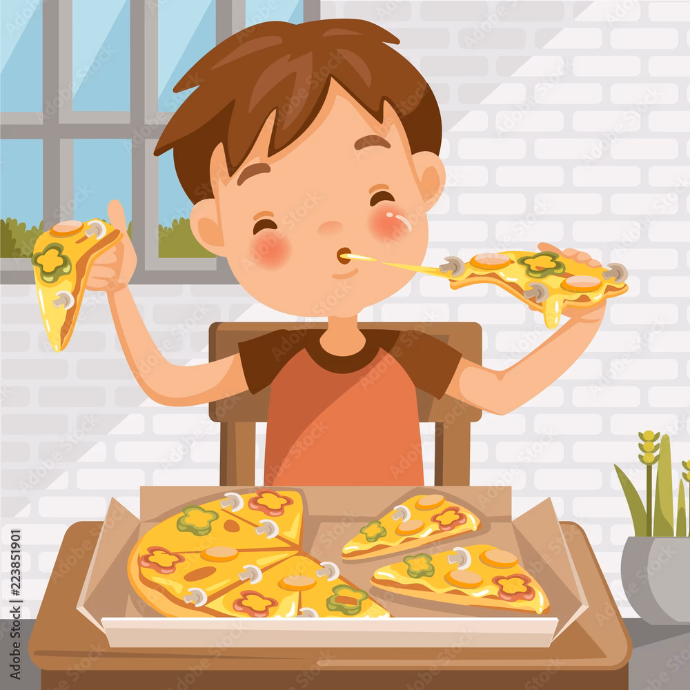 What is the difference between eating pizza and eating a pizza?