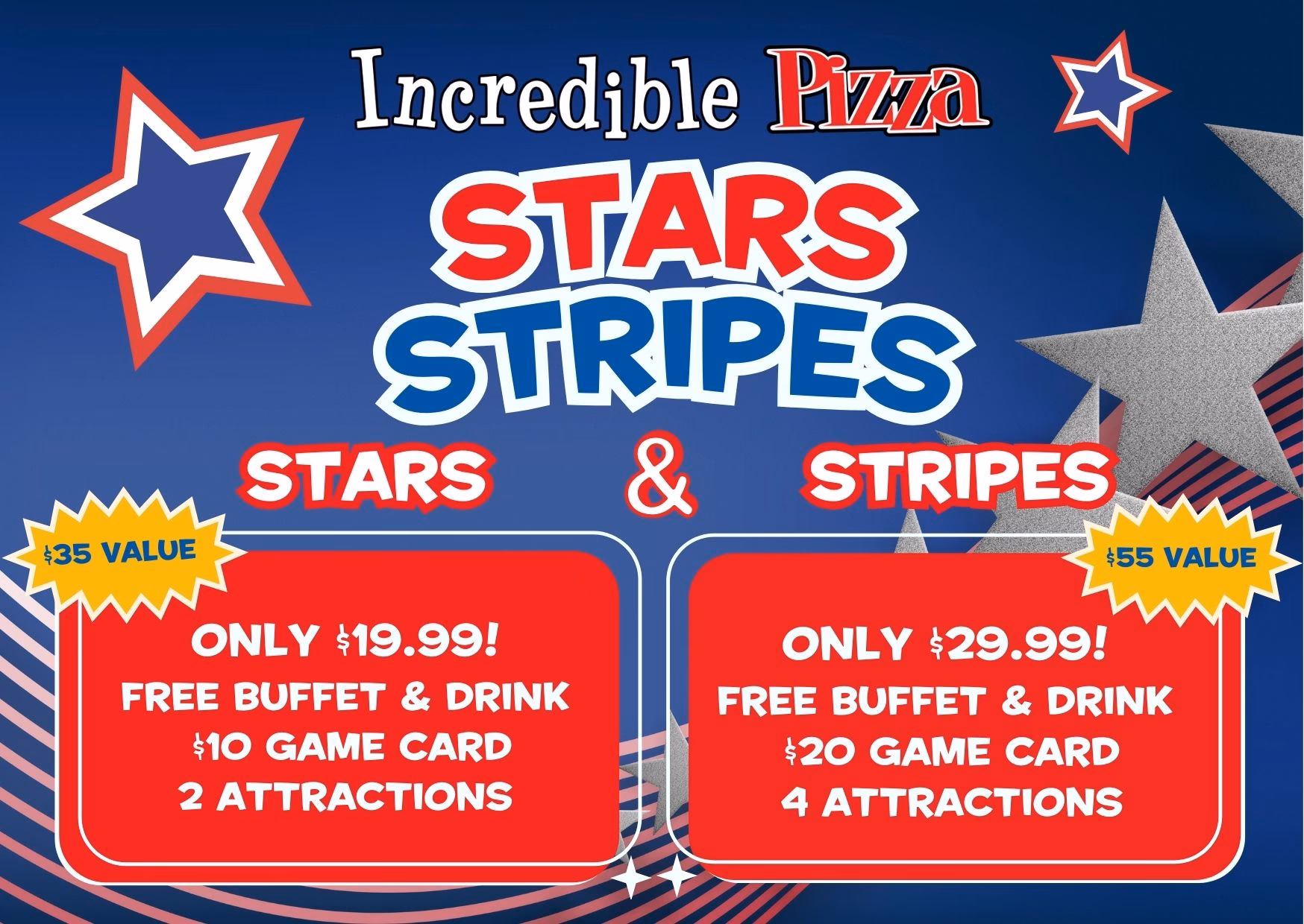 What is America's Incredible Pizza Company?