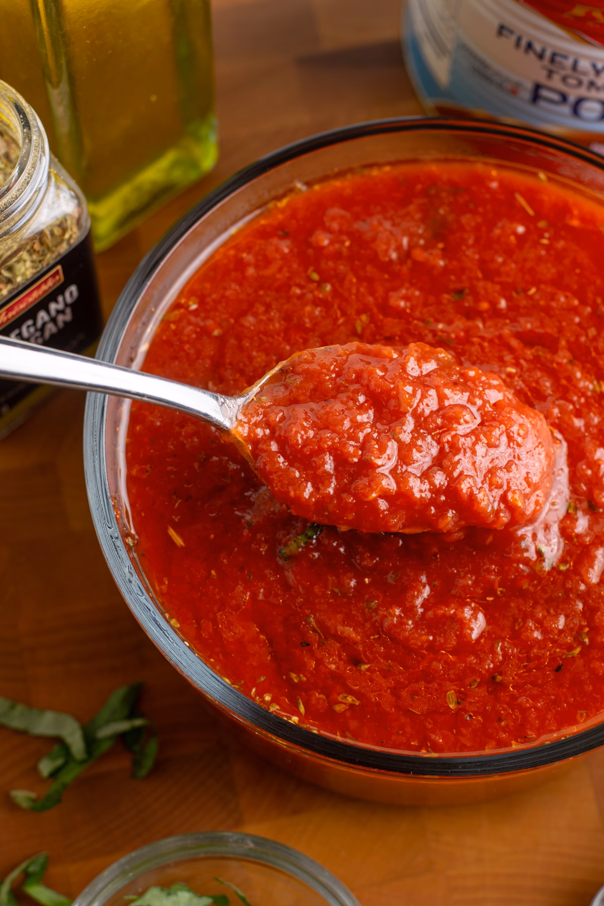 What is pizza sauce made of?