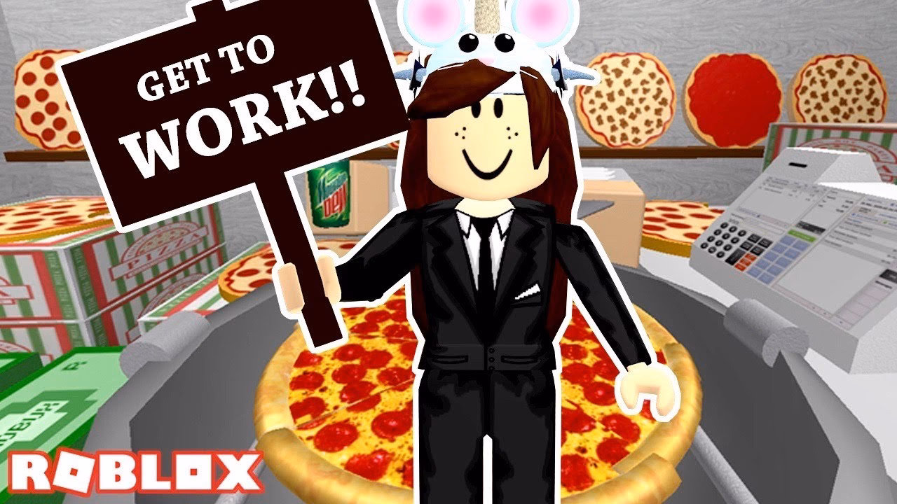 What is work at a pizza place manager Roblox?