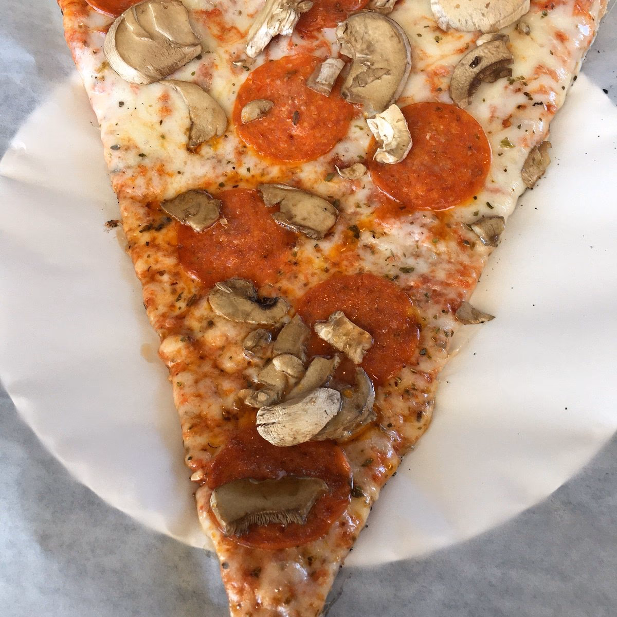 What is the delivery area of Jimmy's Pizza?