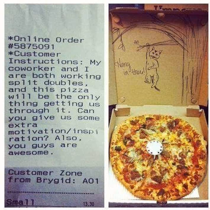 What are the different types of pizza?