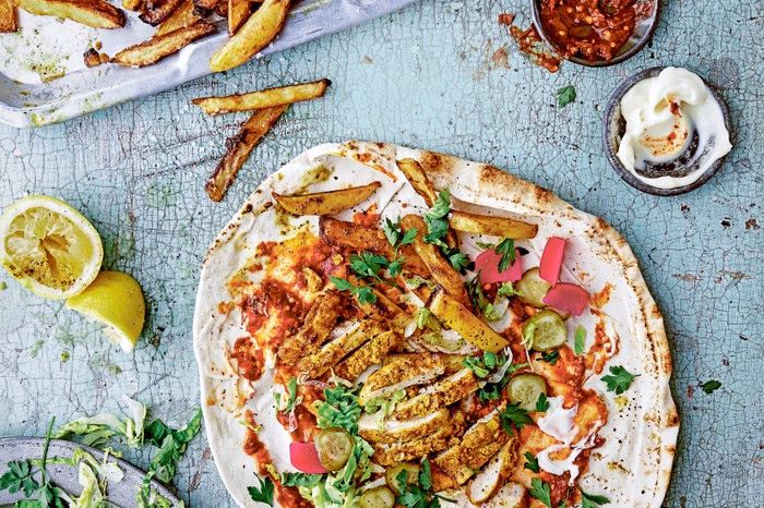 What is a kebab made of?