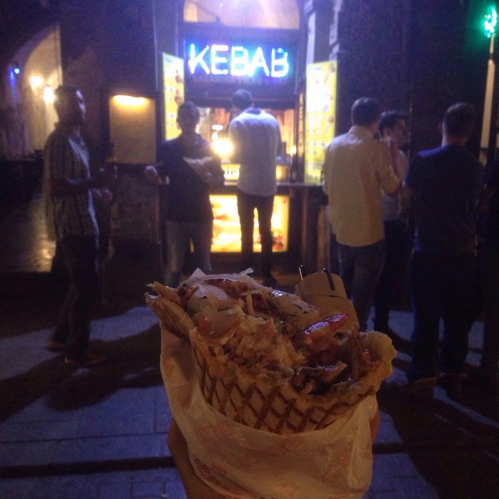 Are chicken kebabs good in Kraków?