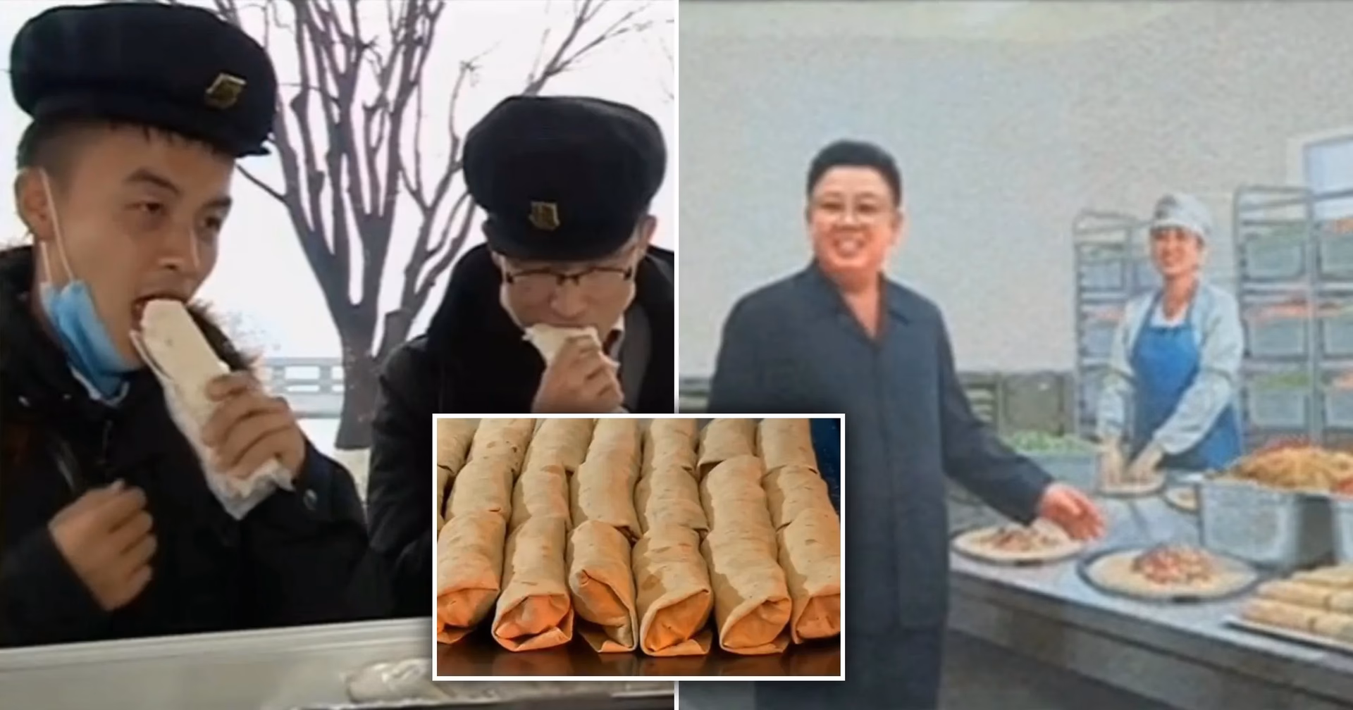 What is North Korean street food?