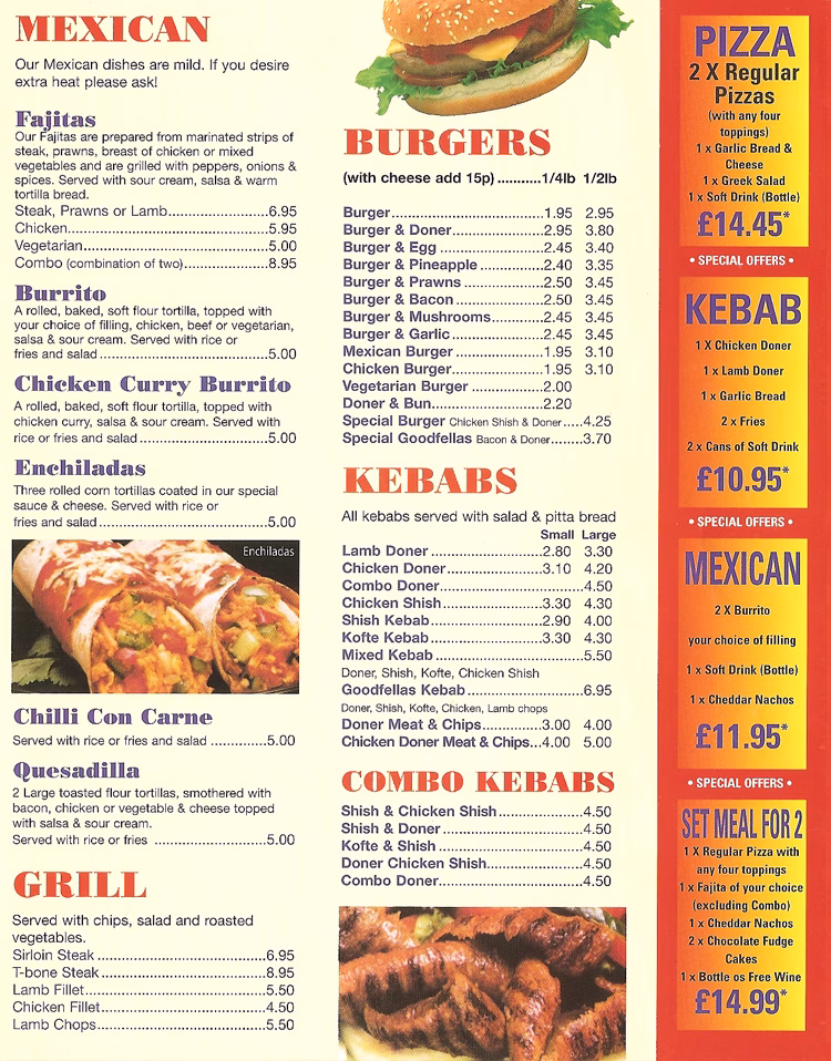 Does Uber Eats deliver kebabs in Derby?