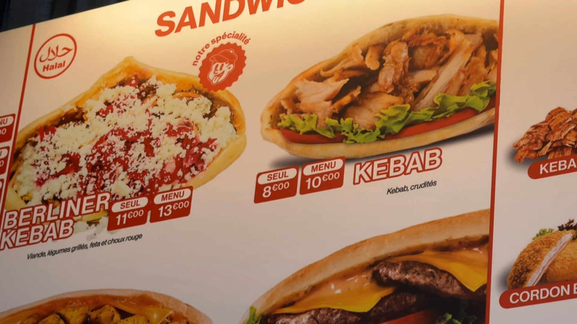 How do you eat a kebab in Paris?