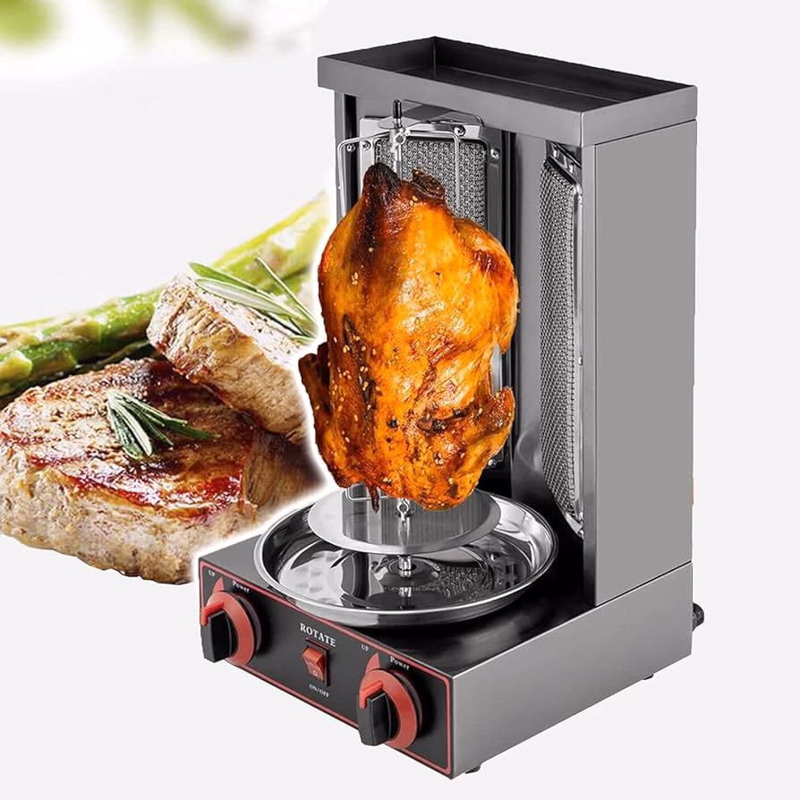 Is rotisserie a good way to cook meat?