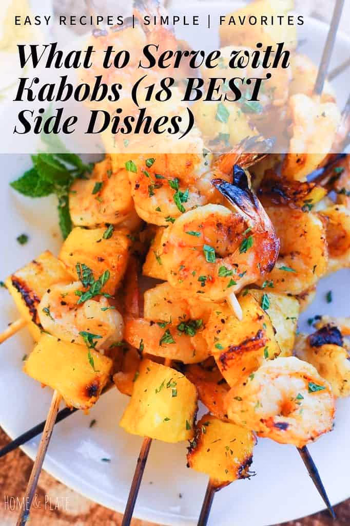 What side dishes go with meat-forward kebabs?