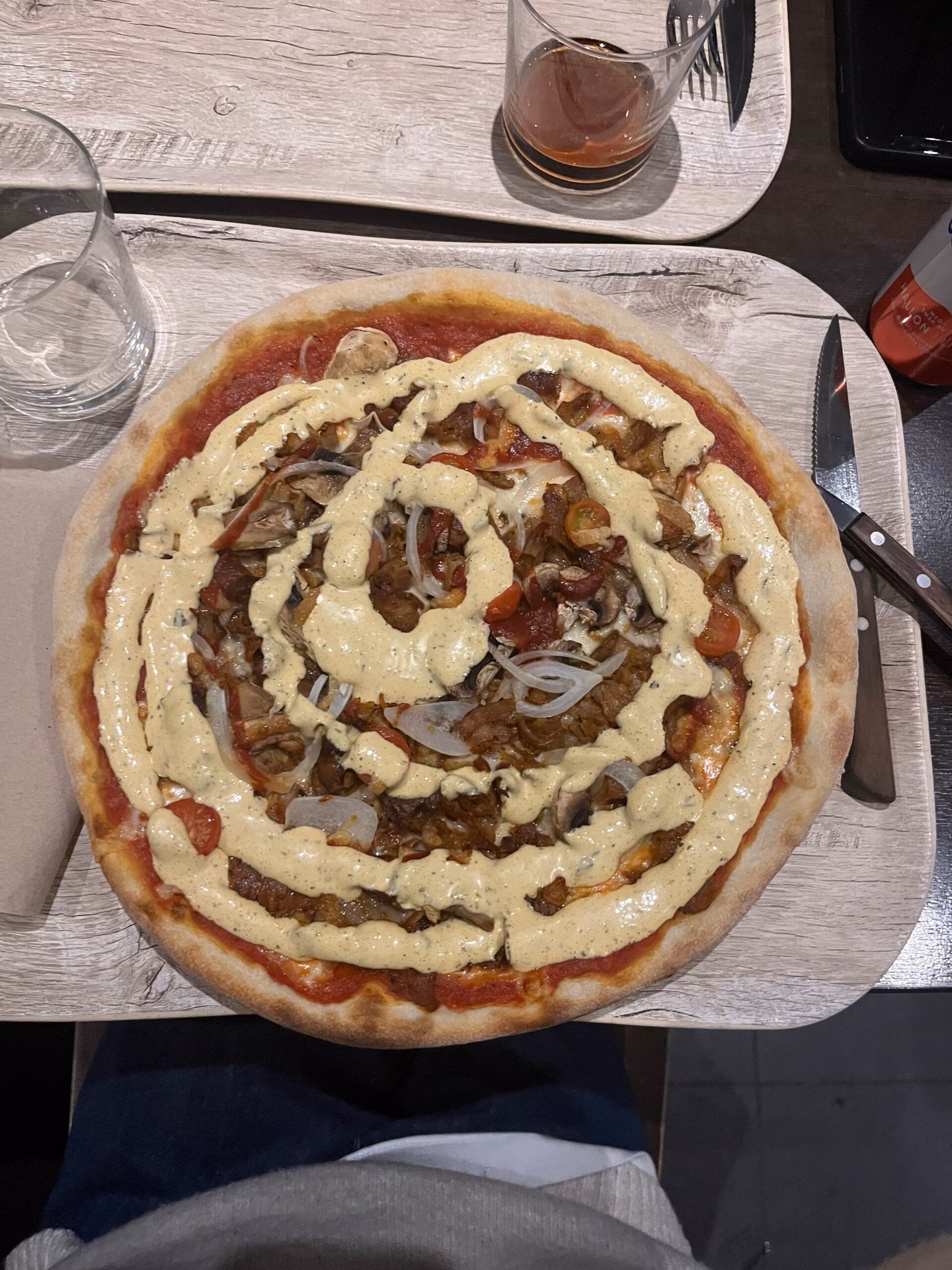 What is kebab pizza?