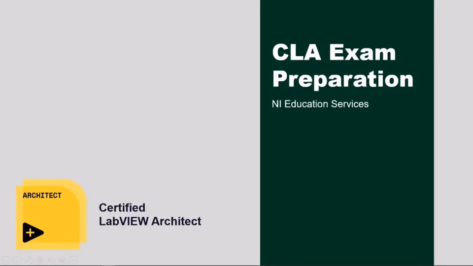 What is a certified LabVIEW architect (CLA)?