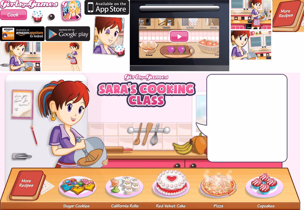 What is Sara's kitchen?