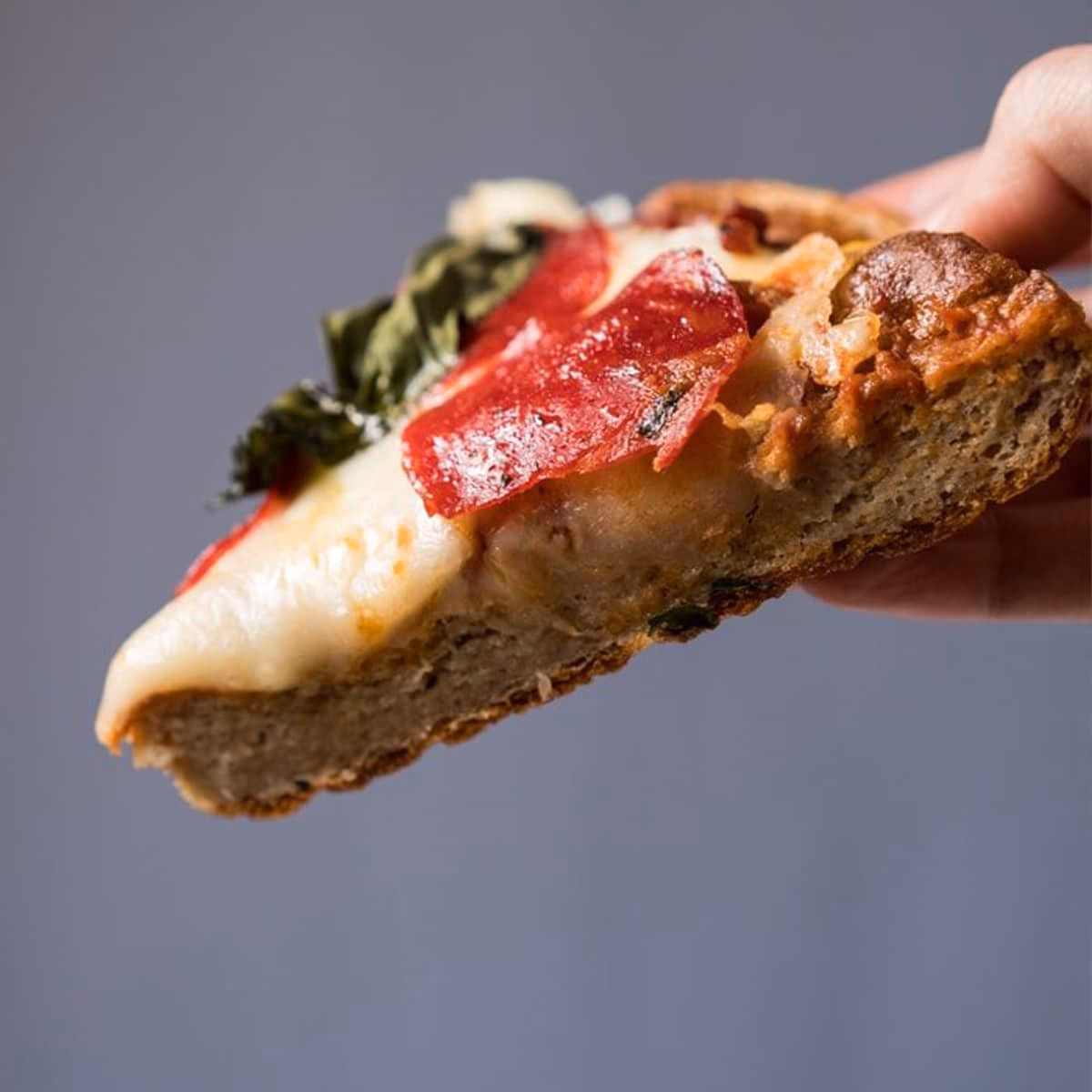 How do you make low-carb pizza dough?