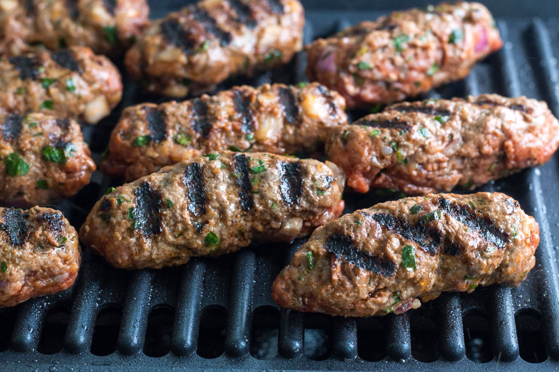 What is Lula kebab with pickled onions?