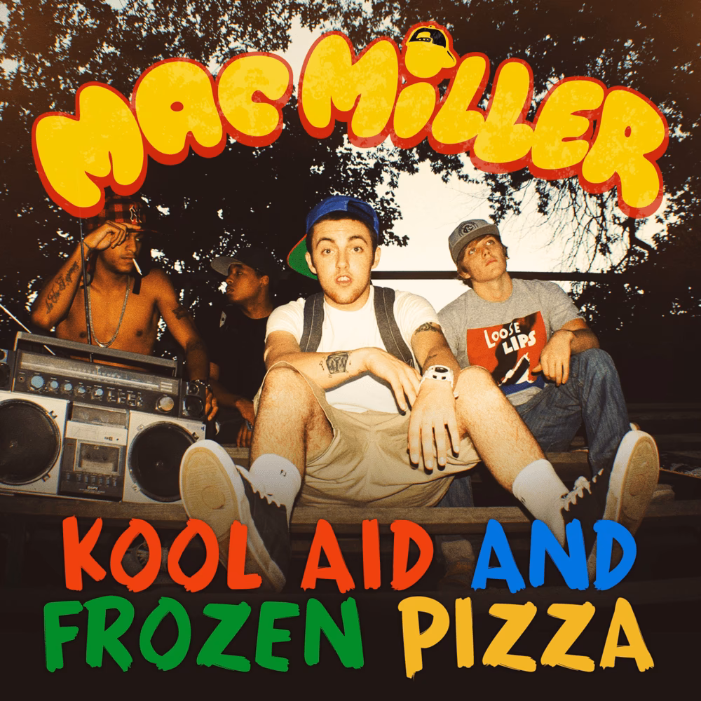 Why does Mac Miller use 'Kool Aid & Frozen Pizza'?