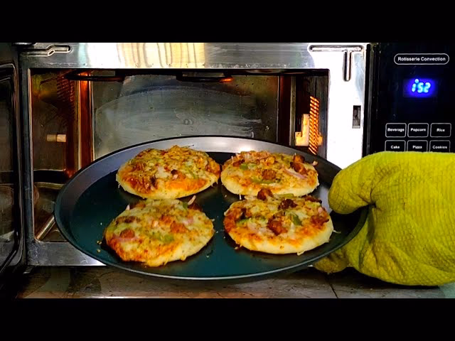 How long does a microwave pizza take?