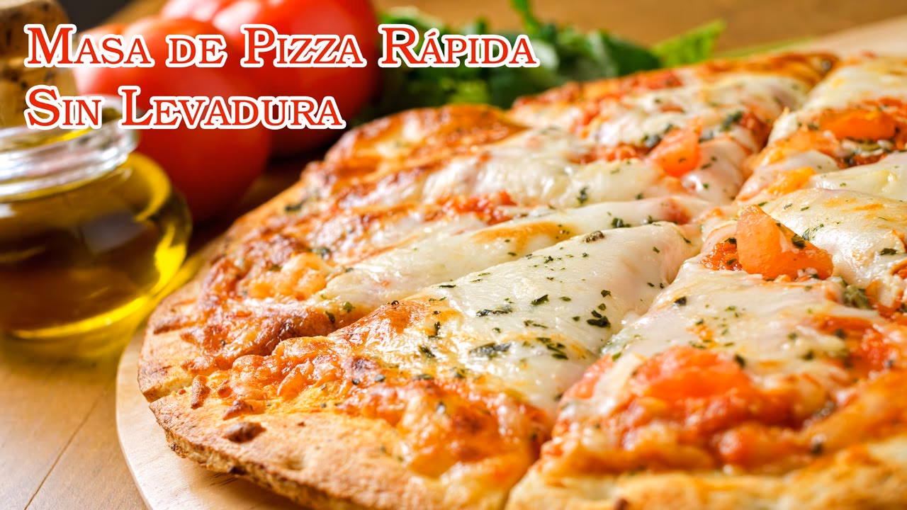 ¿Cómo hacer la masa de pizza en Thermomix sin levadura?