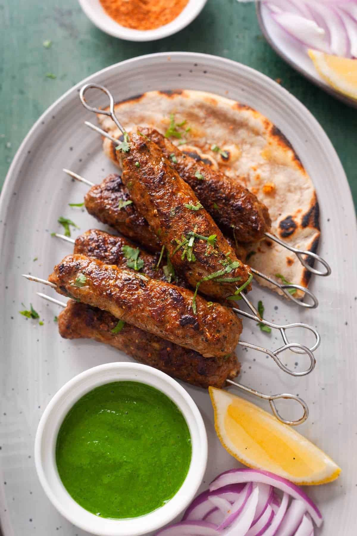 What is Lamb Seekh Kebab?
