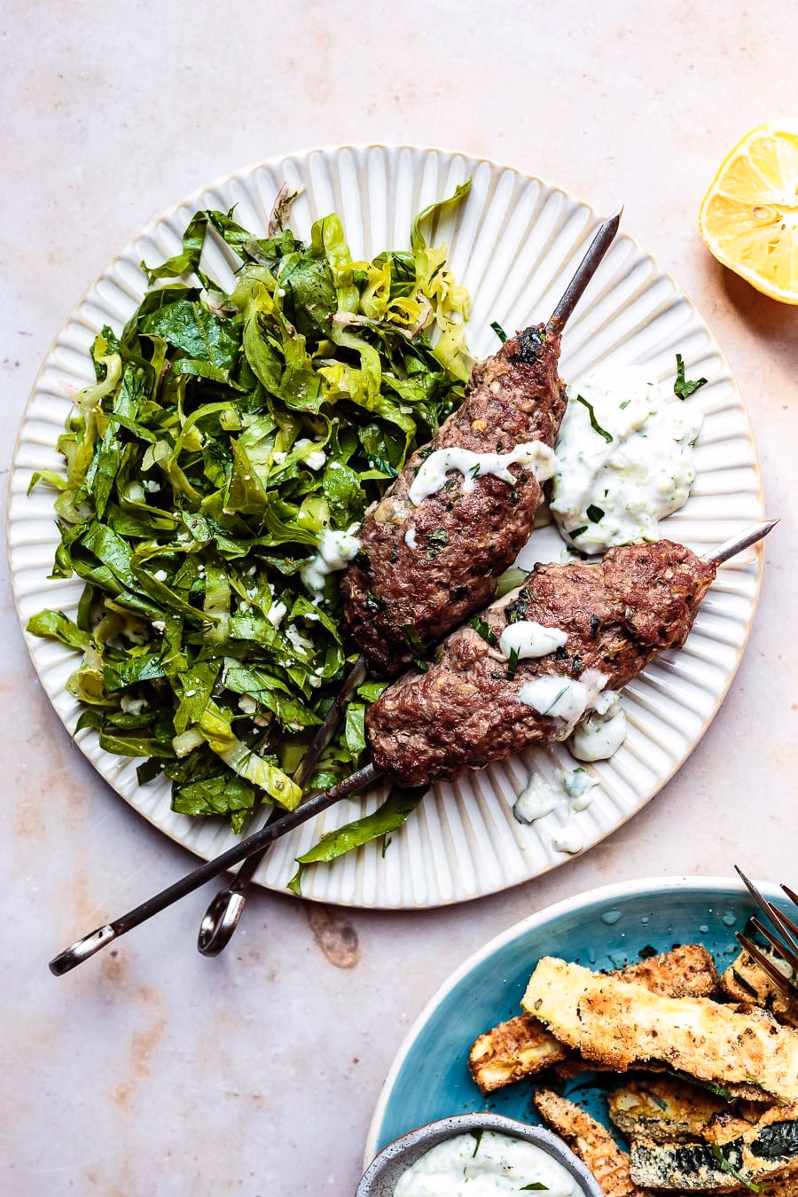 How long do you marinate lamb kebabs?