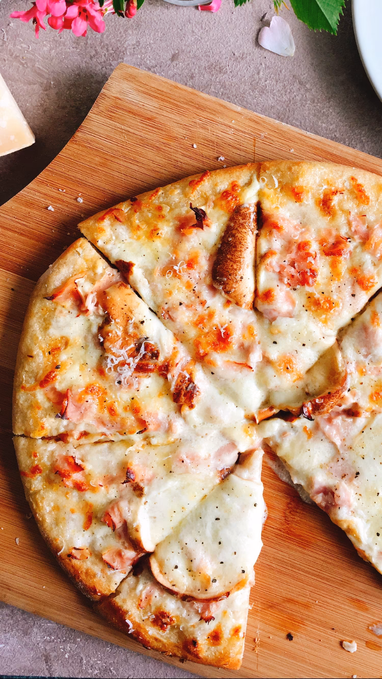How to make a good ham & cheese pizza?
