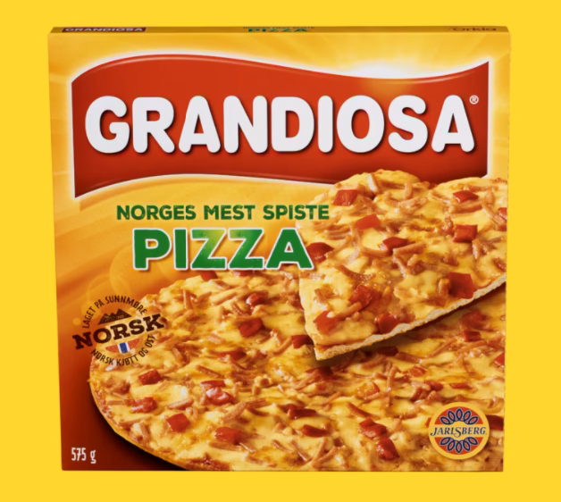 Is Grandiosa Norway's best-selling frozen pizza?
