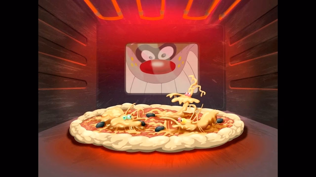 What episode is 'fancy a pizza' on 'Oggy & the cockroaches'?