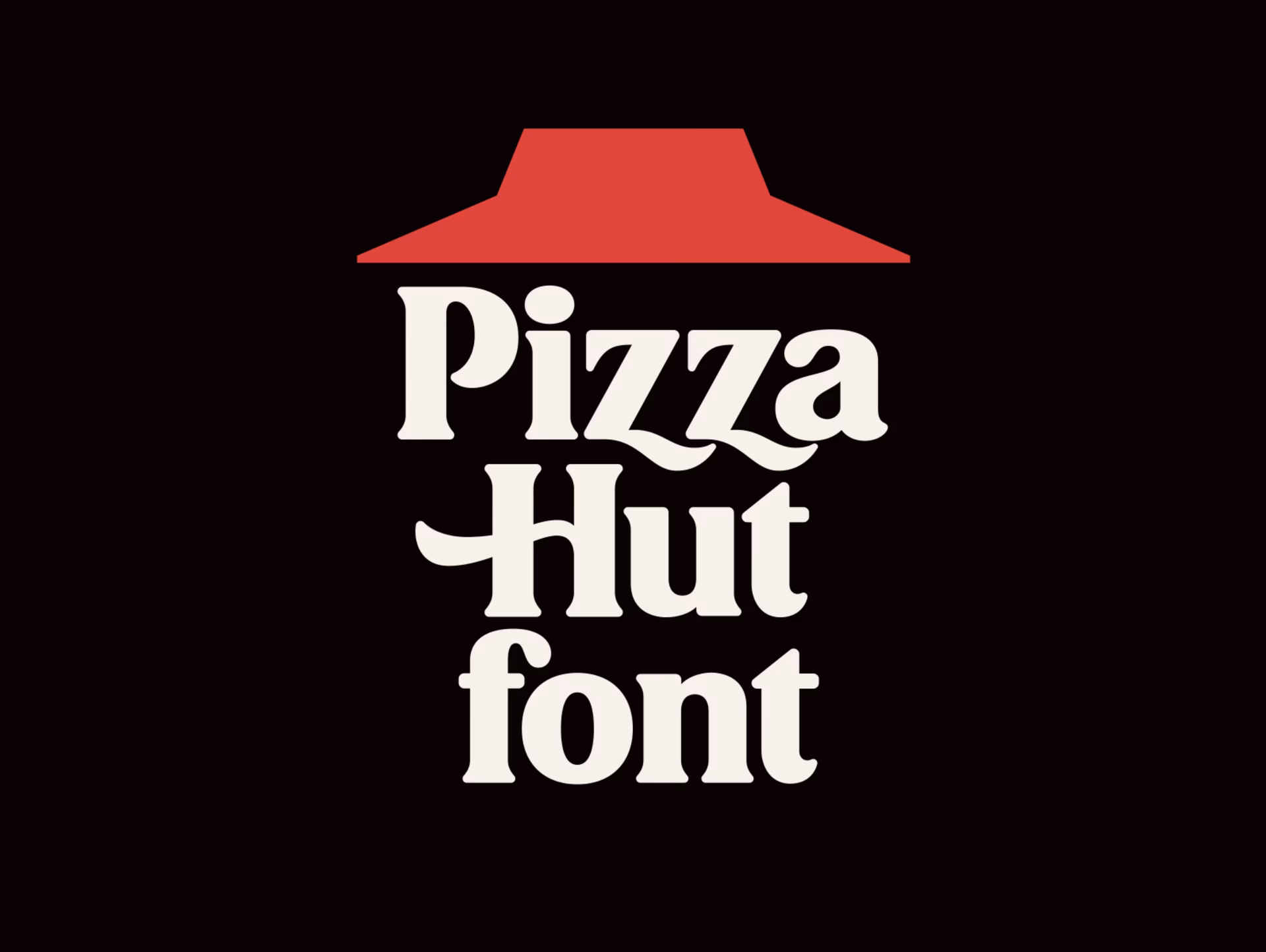 How do I create a Pizza Hut logo?