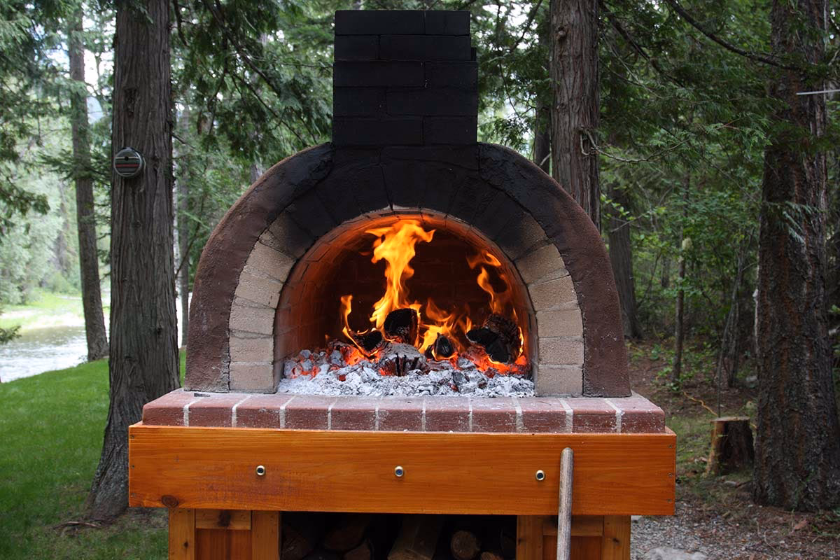 Can you build a wood fired pizza oven?