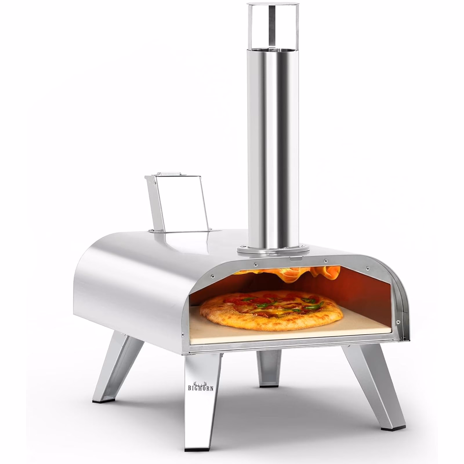 How to bake homemade pizza in the oven?