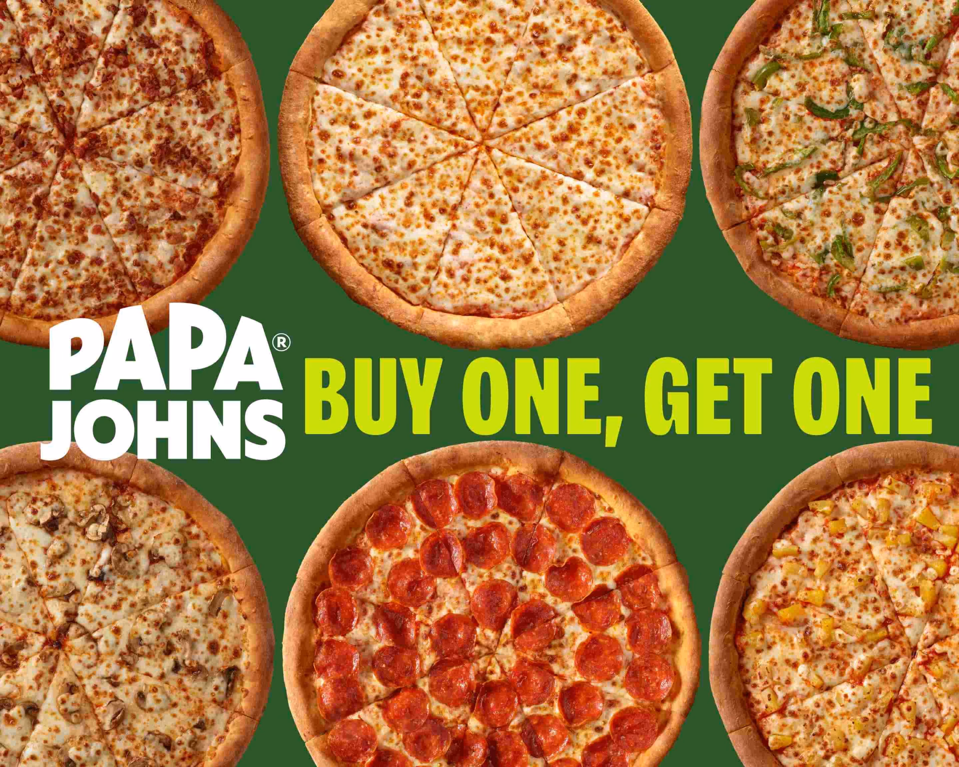 Does Papa John's have pizza?