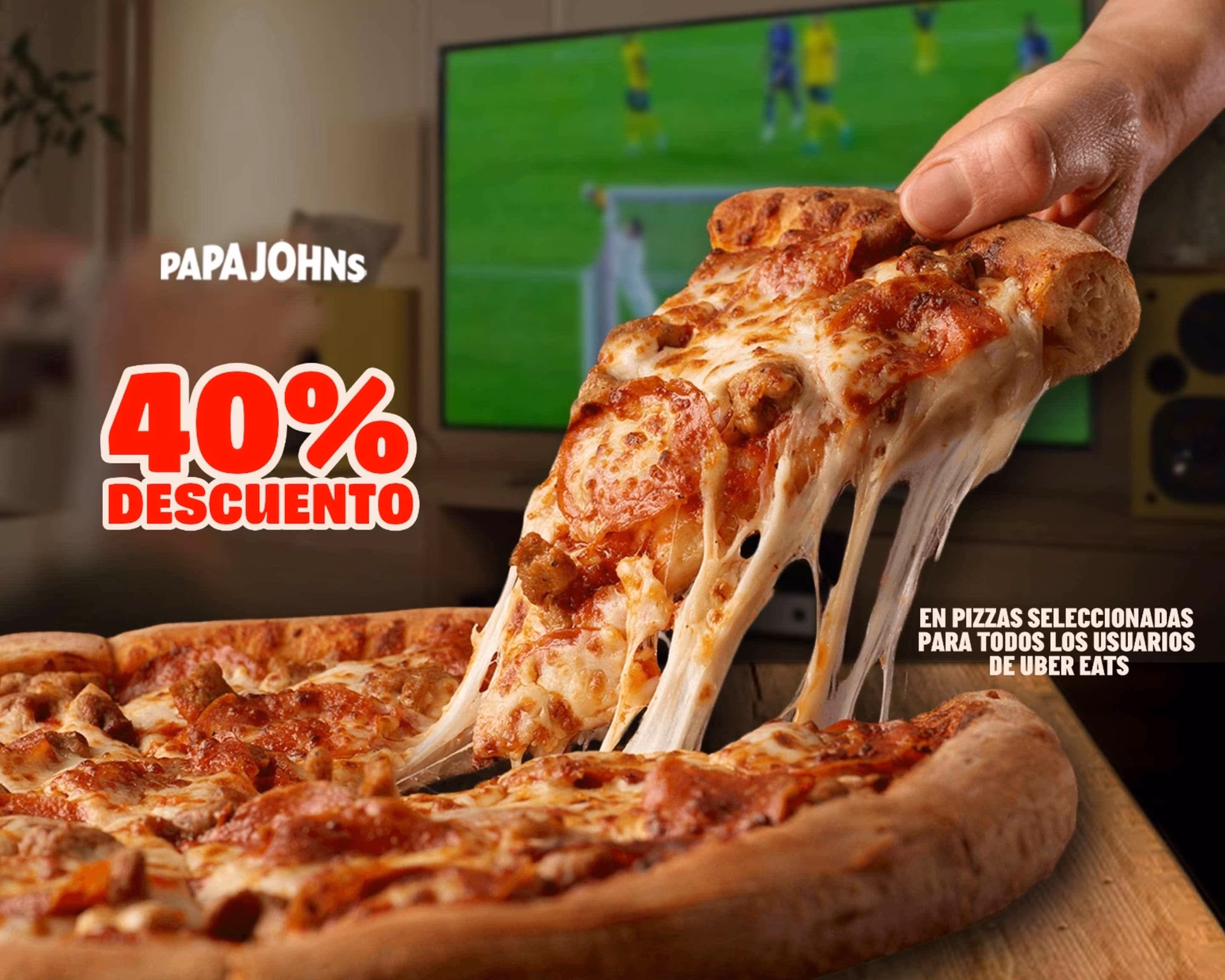 Does Papa John's have pizza?