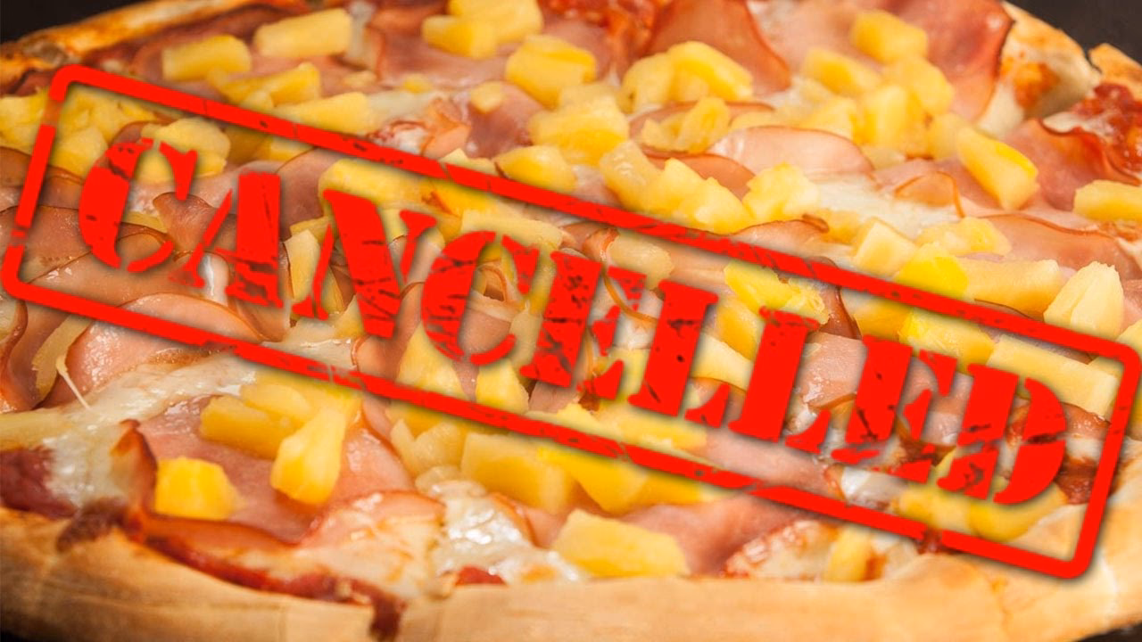 Where is pineapple on pizza illegal?