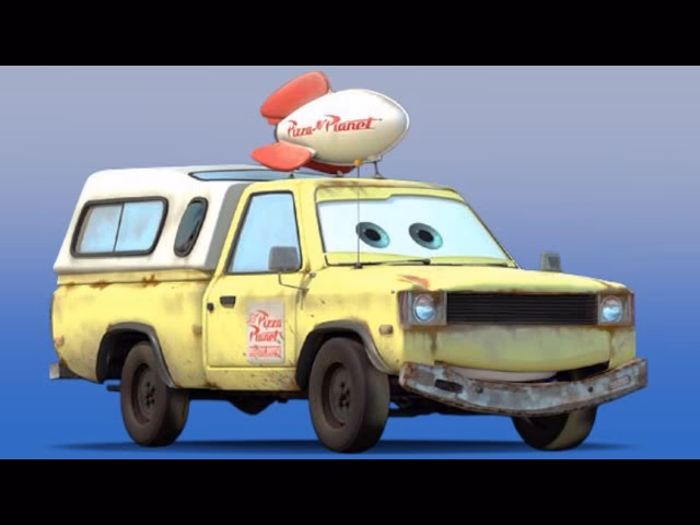 Does Pixar have a pizza delivery truck?