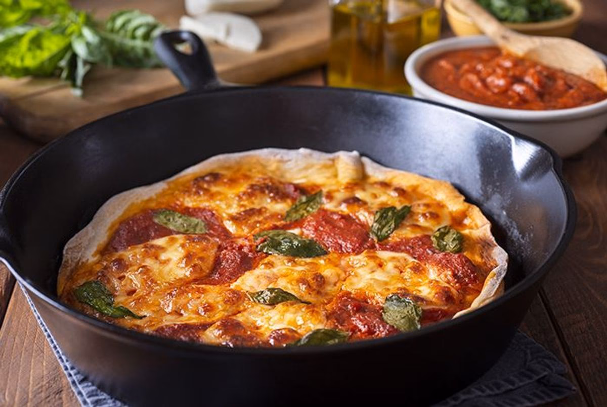 Comment faire une pizza à la poêle ?