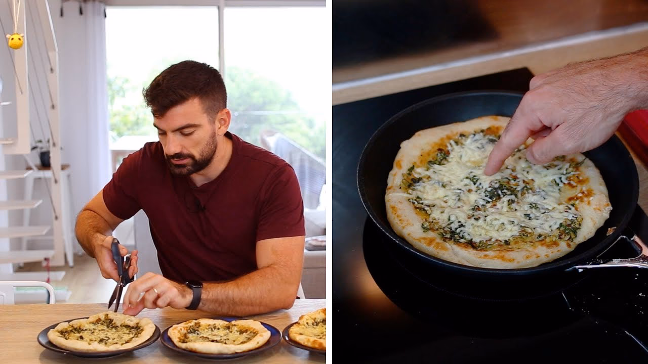 Comment faire une pizza à la poêle ?