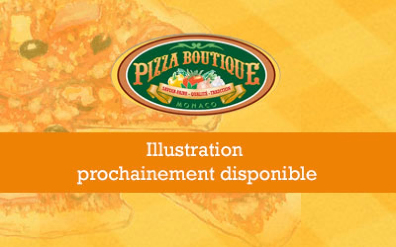 Quels produits sont proposés par le spécialiste de la pizza ?